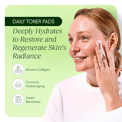 Anti-Aging Toner Pads - Fades Dark Spots & Wrinkles Fast